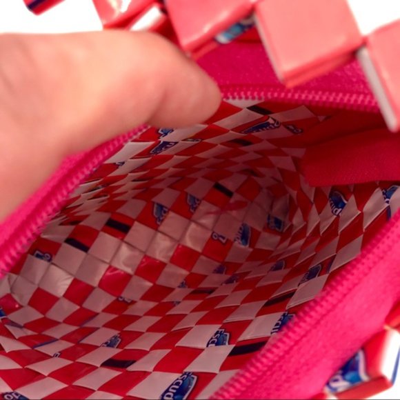 Glossy Upcycled Pixel Purse - Picture 10 of 10